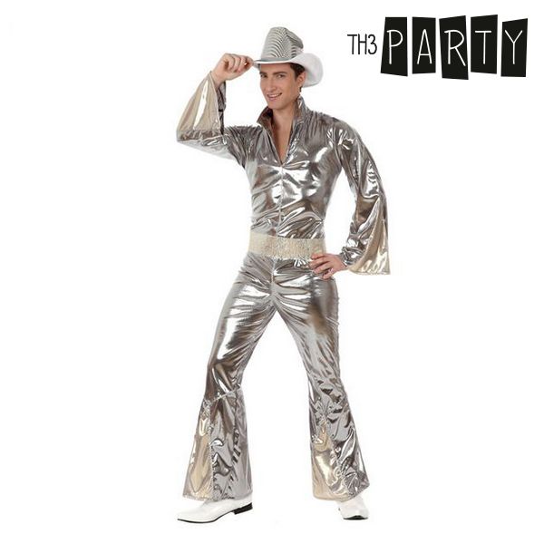 Kostým pro dospělé Th3 Party Disco Stříbro - M/L Kostým pro dospělé Th3 Party Disco Stříbro - M/L
