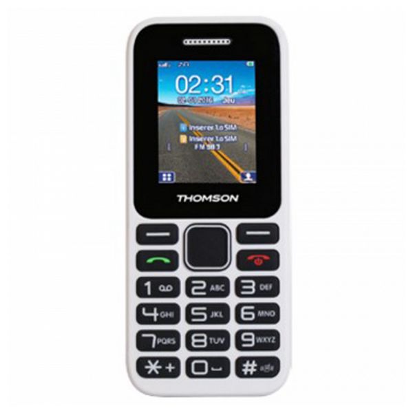 Tlačítkový mobilní telefon Thomson TLINK11WHT Bílý Tlačítkový mobilní telefon Thomson TLINK11WHT Bílý
