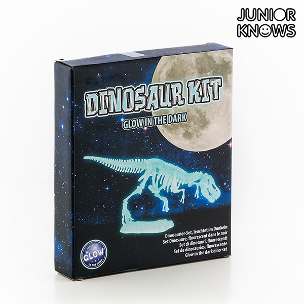 Fluorescenční 3D Puzzle Dinosauří Kostra Junior Knows Fluorescenční 3D Puzzle Dinosauří Kostra Junior Knows