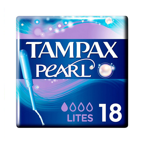 balení tampónů Pearl Lites Tampax (18 uds) balení tampónů Pearl Lites Tampax (18 uds)