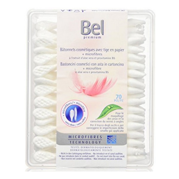 kosmetické vatové tyčinky Premium Bel (70 uds) kosmetické vatové tyčinky Premium Bel (70 uds)