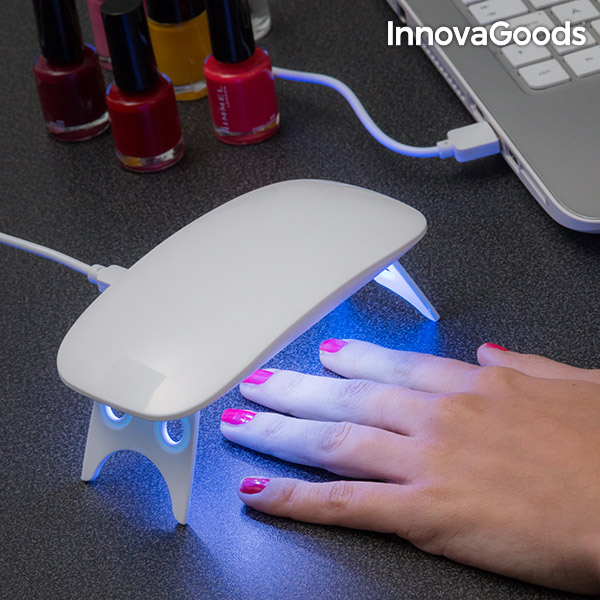 Mini LED UV Lampa na Nehty InnovaGoods Mini LED UV Lampa na Nehty InnovaGoods