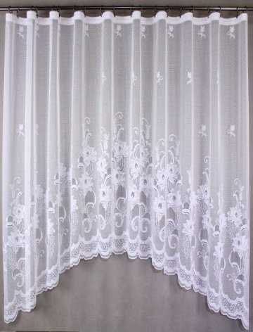 Hotová oblouková záclona Diana 430x160 cm