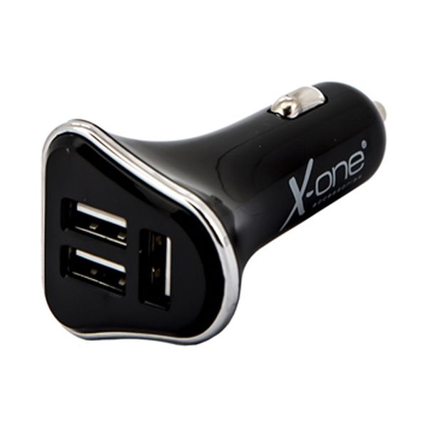 Autonabíječka Ref. 138185 3 x USB-A Černý Autonabíječka Ref. 138185 3 x USB-A Černý