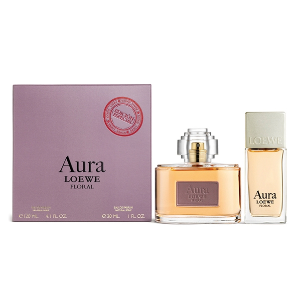 Souprava s dámským parfémem Aura Floral Loewe (2 pcs) Souprava s dámským parfémem Aura Floral Loewe (2 pcs)