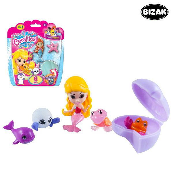Sada zvířátek do koupele Bizak 3507580 (6 pcs) Sada zvířátek do koupele Bizak 3507580 (6 pcs)