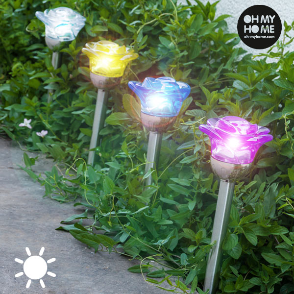 Solární Lampa Flower Oh My Home Solární Lampa Flower Oh My Home