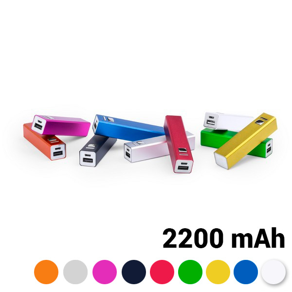 Powerbanka 2200 mAh USB 144743 - Zelený Powerbanka 2200 mAh USB 144743 - Zelený