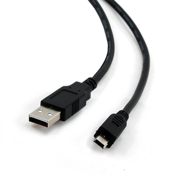 Kabel USB 2.0 A na Mini USB B iggual PSICCP-USB2-AM 1,8 m Černý Kabel USB 2.0 A na Mini USB B iggual PSICCP-USB2-AM 1,8 m Černý