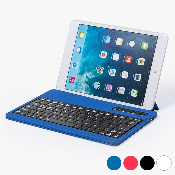 Bluetooth Klávesnice s Držákem na Tablet 145305 - Modrý Bluetooth Klávesnice s Držákem na Tablet 145305 - Modrý