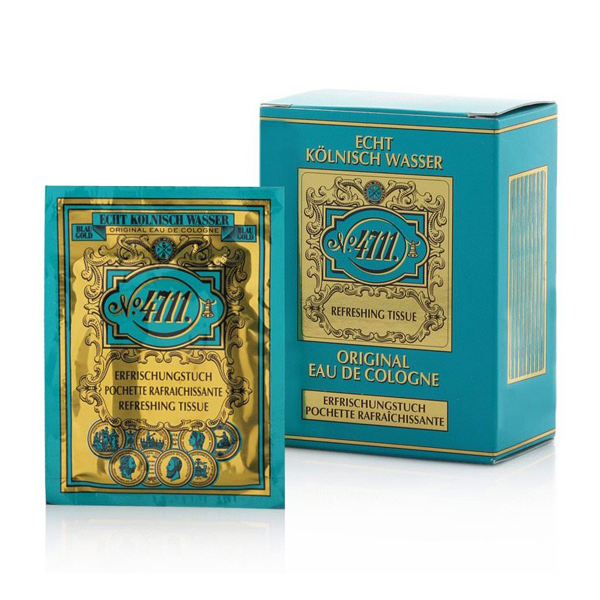 Vlhčené ubrousky 4711 (10 uds) Vlhčené ubrousky 4711 (10 uds)
