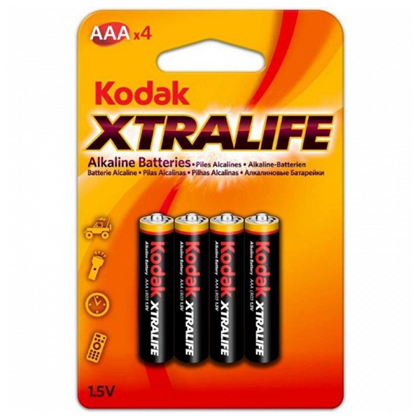 Alkalická baterie Kodak 1,5 V AAA Alkalická baterie Kodak 1,5 V AAA