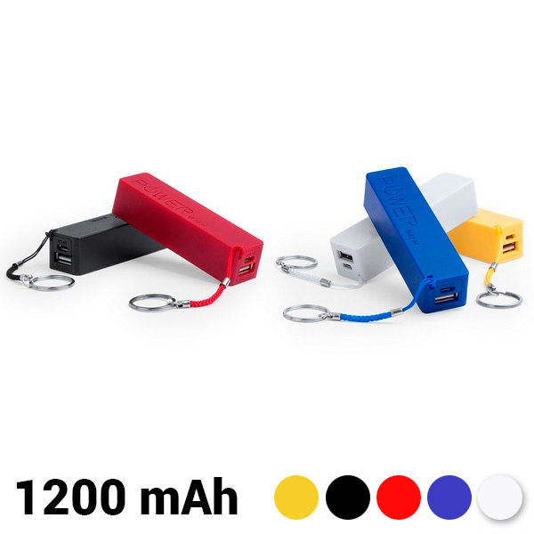 Klíčenka Power Bank 1200 mAh 144941 - Žlutý Klíčenka Power Bank 1200 mAh 144941 - Žlutý