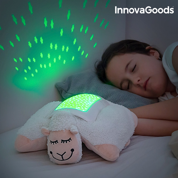 Plyšový LED Projektor Ovečka InnovaGoods Plyšový LED Projektor Ovečka InnovaGoods