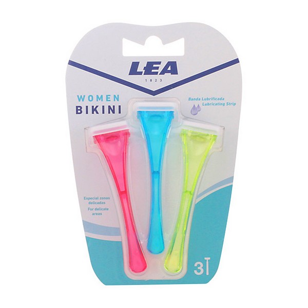 jednorázová holicí břitva Bikini Lea (3 uds) jednorázová holicí břitva Bikini Lea (3 uds)