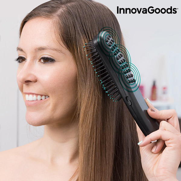 Vibrační a Stimulační Masážní Kartáč InnovaGoods Vibrační a Stimulační Masážní Kartáč InnovaGoods