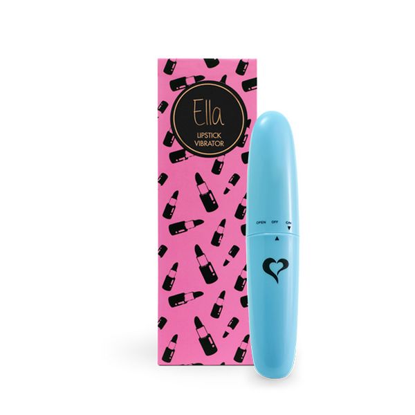 Vibrátor Ella Lipstick svetle modry FeelzToys 72886 Vibrátor Ella Lipstick svetle modry FeelzToys 72886