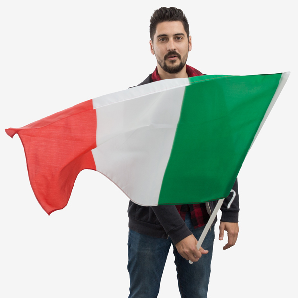 Italská Vlajka na Žerdi (90 x 60 cm) Italská Vlajka na Žerdi (90 x 60 cm)