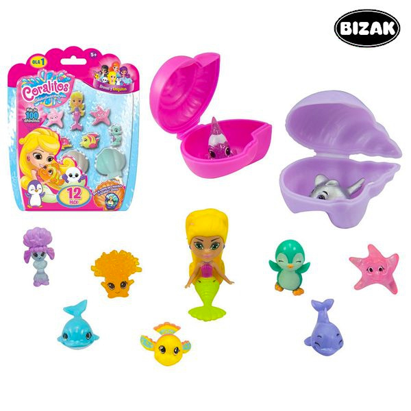 Sada zvířátek do koupele Bizak 63157597 (12 pcs) Sada zvířátek do koupele Bizak 63157597 (12 pcs)