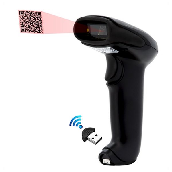 Čtečka čárových kódů iggual L2DBT 300 scan/s LED Bluetooth Černý Čtečka čárových kódů iggual L2DBT 300 scan/s LED Bluetooth Černý