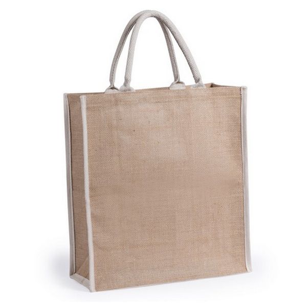 Jute Bag 145736 (38 x 42 x 16 cm) - Přírodní Jute Bag 145736 (38 x 42 x 16 cm) - Přírodní