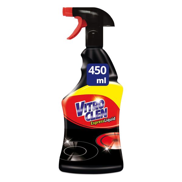 Čistič na Sklokeramické Desky s Rozprašovačem Vitroclean 3 v 1 450 ml Čistič na Sklokeramické Desky s Rozprašovačem Vitroclean 3 v 1 450 ml