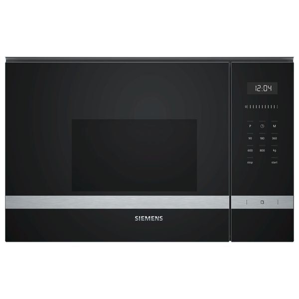 Vestavné mikrovlnné trouby Siemens AG BF525LMS0 20 L 1270W Černý Vestavné mikrovlnné trouby Siemens AG BF525LMS0 20 L 1270W Černý