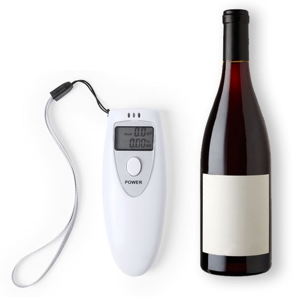 Digitální alkohol tester 145287 - Bílý Digitální alkohol tester 145287 - Bílý